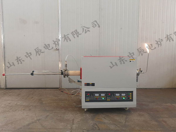 管式氫氣爐客戶現場實例